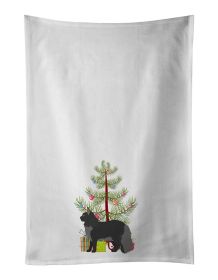 NEW Maine Coon Cat Christmas Kitchen Towel Set of 2 White Dish Towels Decorative Bathroom Hand towel for Hand, Face, Hair, Yoga, Tea, Dishcloth