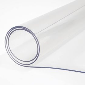 Clear Table Protector Mat -2.0mm Thickness Waterproof Heavy Duty PVC Table Cover For Dining Room Table (Option: 13x16inches)