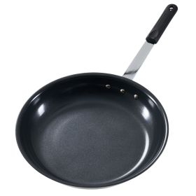 Ceramic Nonstick Egg Pan, Aluminum Frying Pan with Stainless Steel Base, Oven Safe, Dishwasher Safe Skillet (Color: Black, size: 8IN)